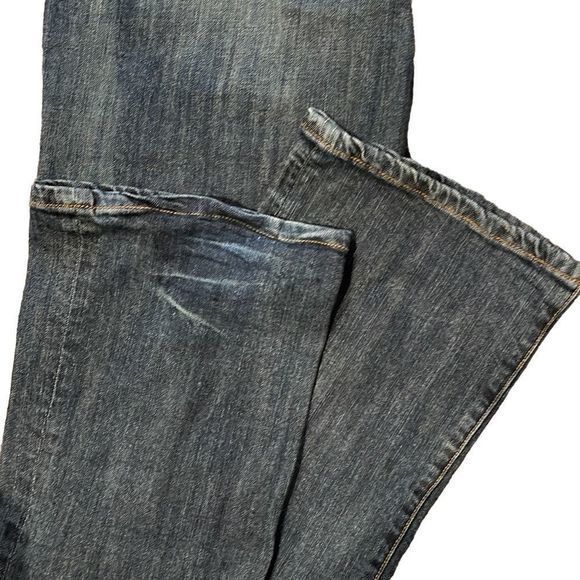 Seven7 Y2K Classic Distressed Low Rise Boot Cut Denim Jeans — SZ 32,‎ Runs SZ 8 - Picture 11 of 12